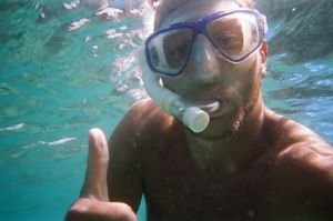 Loving the snorkelling