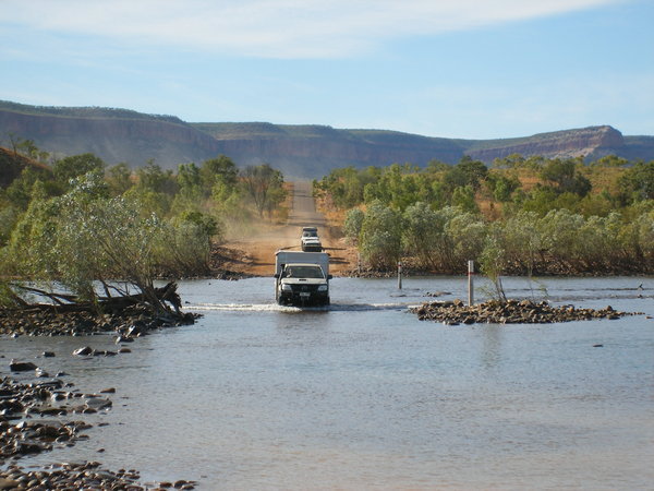 Crossing the Pentecost River