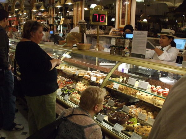 Pastry Counter in Harrods