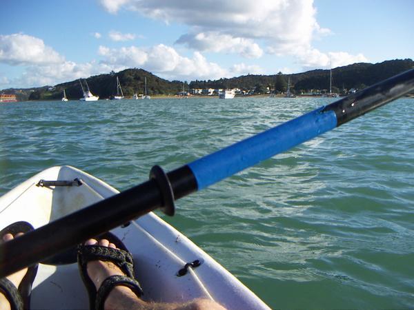 Sea-kayaking the Bay of Islands