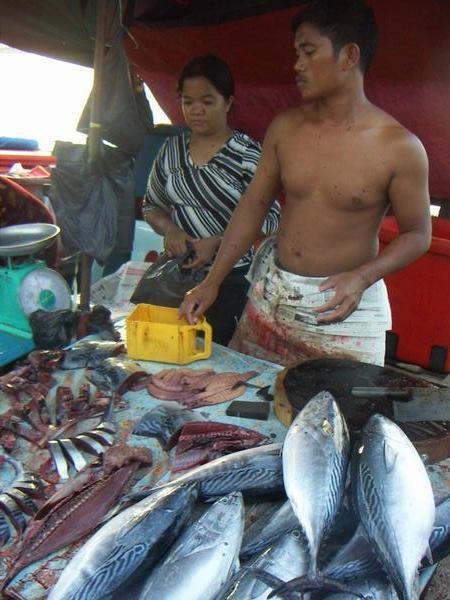 Kota Kinabalu fish market