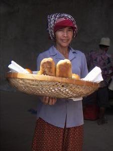 Bread Sales Woman