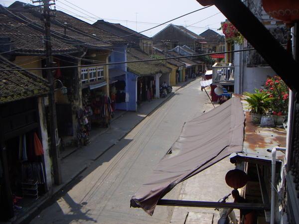 A typical small Hoi An street