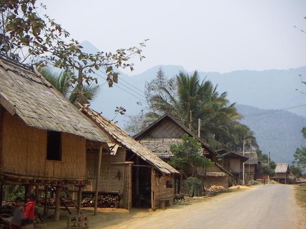 Another Hollywood film set..cough..i mean Laos village