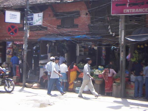 Life in Kathmandu goes on