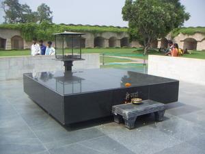 Mahatma Ghandi's cremation ghat