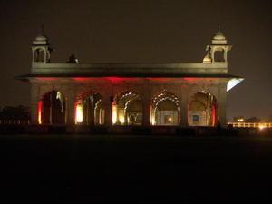 Sound and light show at the Old City Fort, Delhi