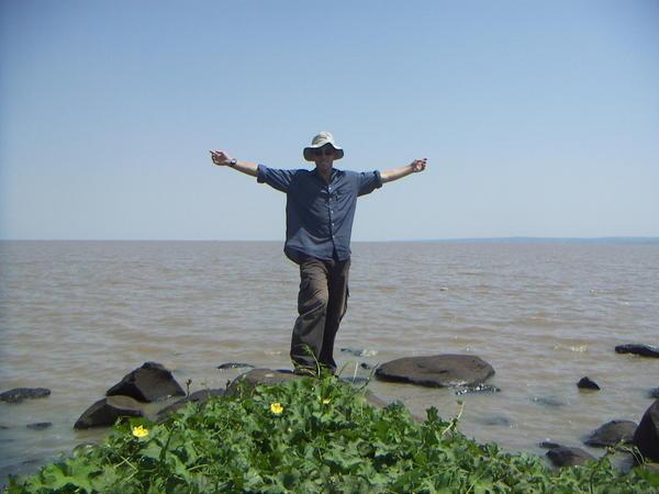 Me at Lake Victoria
