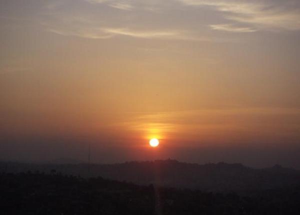 Final sunset in Uganda