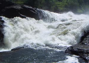 The beginning of Murchison Falls up close n personal