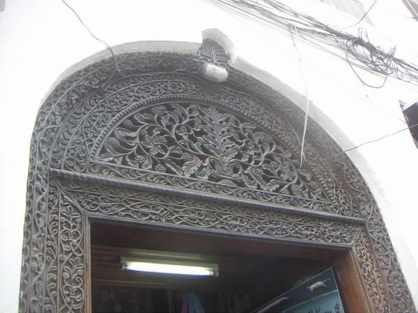Typical ornate door