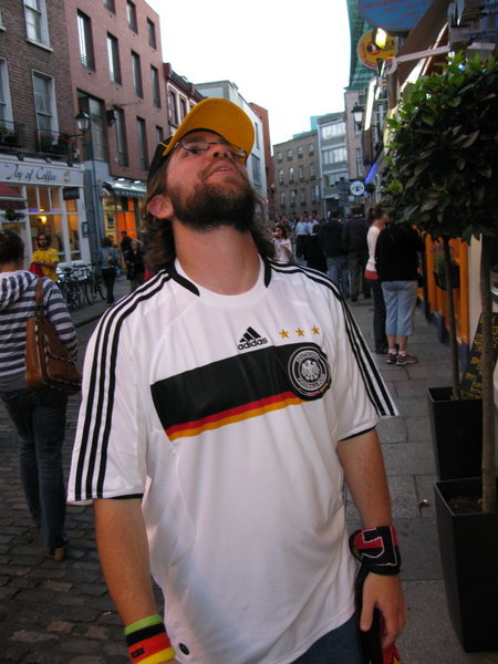Ben after Germany lost