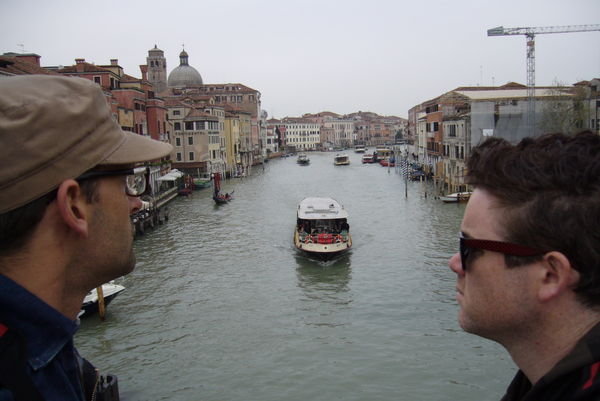 sur le pont de Venezia