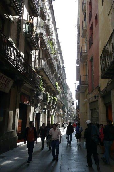 narrow city streets