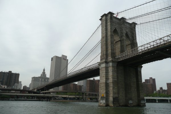 the Brooklyn Bridge,