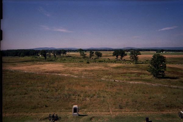 The battlefields of Gettysburg