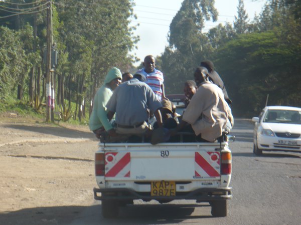 Road safety in Nairobi...
