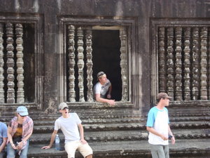 Inside Angkor Wat