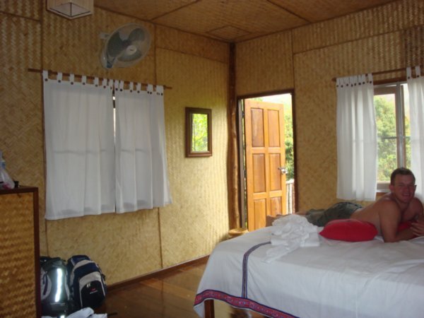 inside our bungalow
