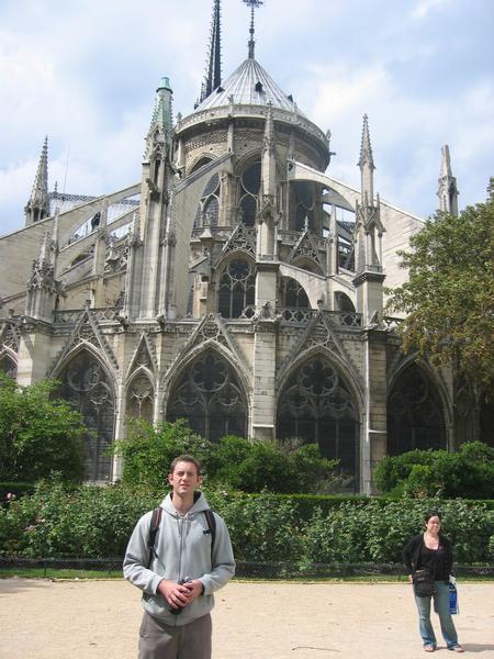 Back door at Notre Dame