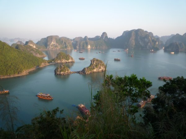 View over Halong Bay