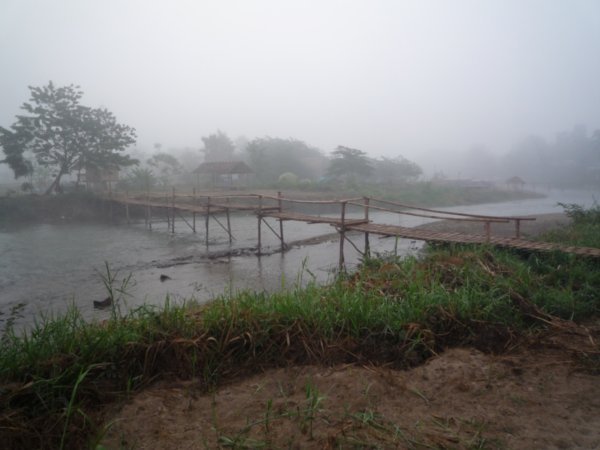 Pai bamboo bridge
