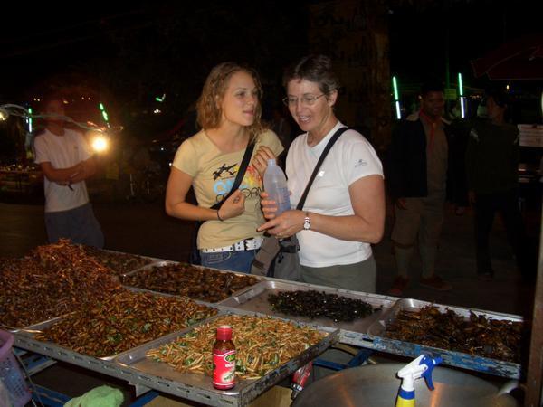 Yummy Insects by the Baht