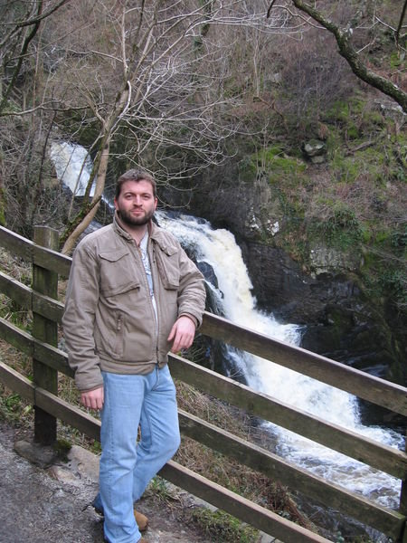 Neil at the waterfalls walk
