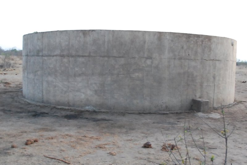 Borewell water tank