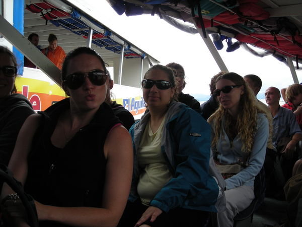 On the Boat across Lago Arenal