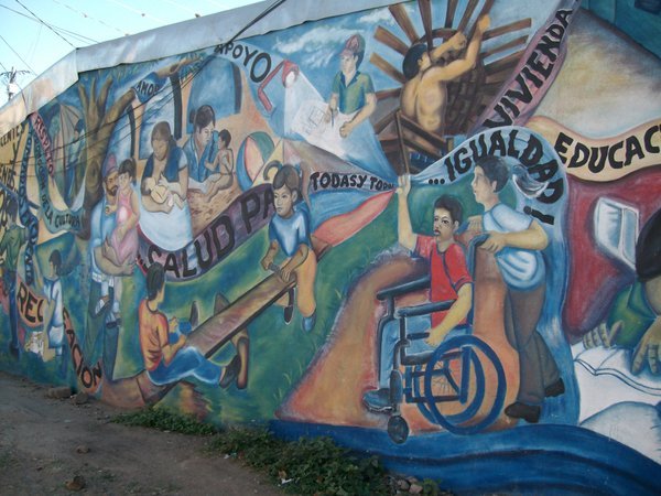 Murals around Esteli
