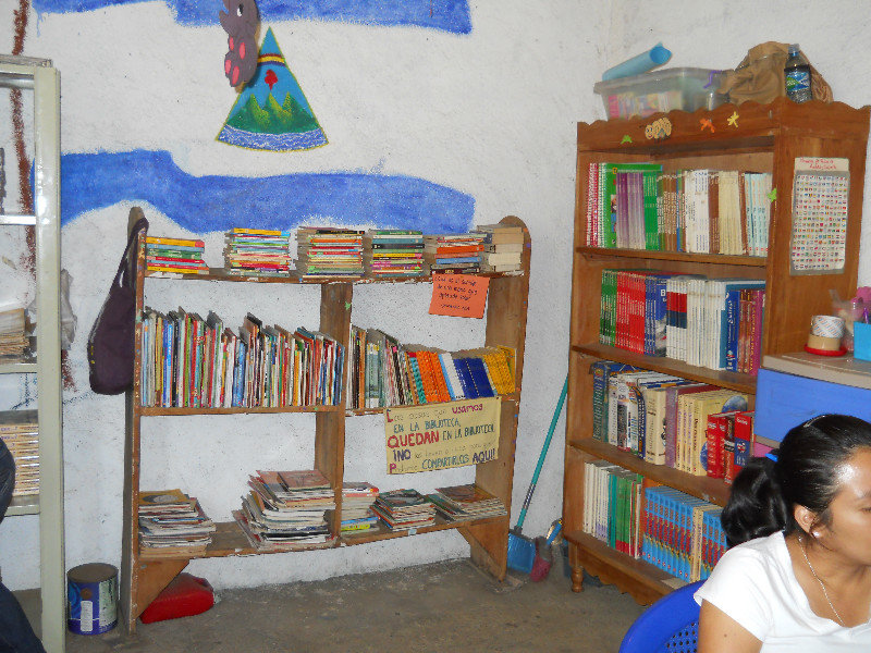 the library at the school