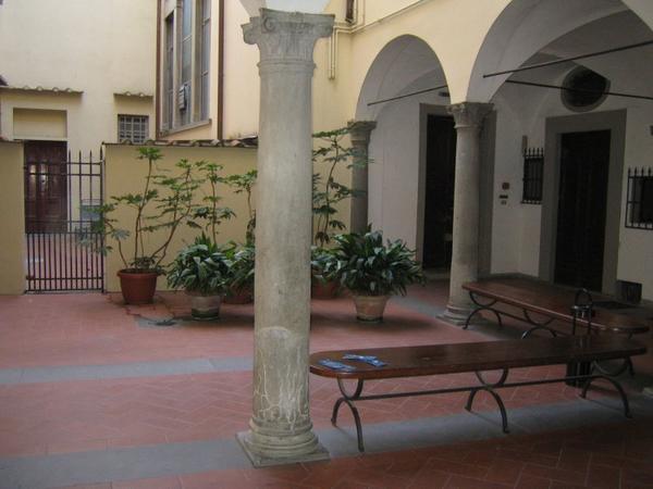 Courtyard of Hostel