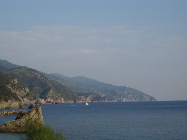 Coastline of Cinque Terre