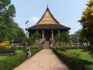 Hae Pha KaLe plus vieux temple encore de bout a Vientiane / The oldest standing temple in Vientiane - Wat Si Saketew
