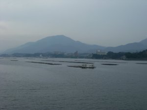 Sur le traversier, entre Hiroshima et MiyaJima / On the ferry, between Hiroshima and MiyaJima
