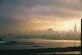 A misty morning over Manhattan