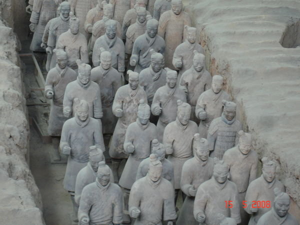 Terracotta soldiers, Xi'an