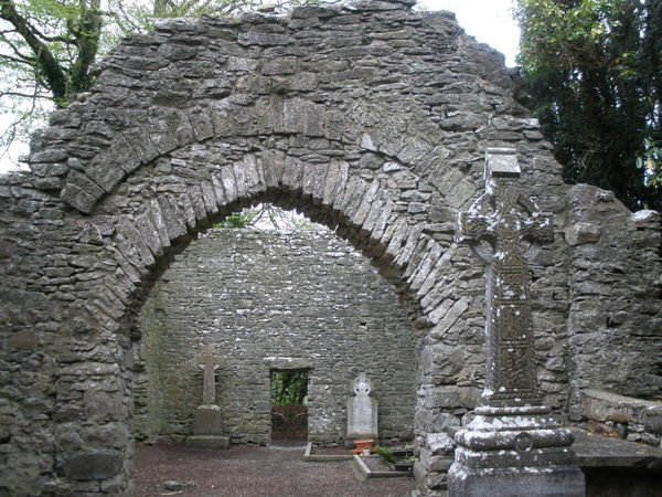 A ruined church near Kells