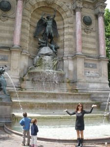 Parisian fountain