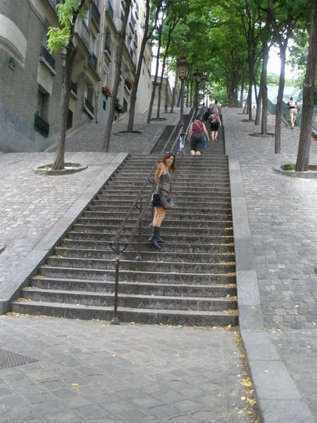 Montmartre has so many steps