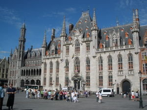 Bruges town square