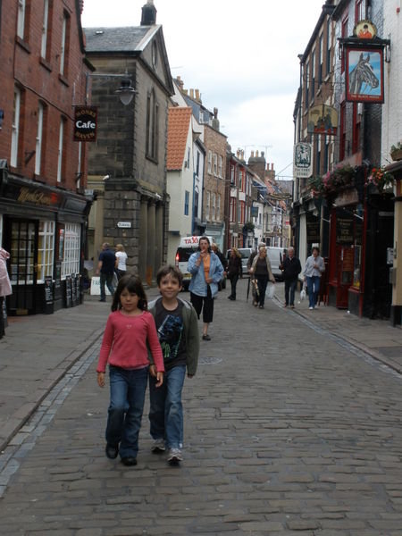 Quaint streets of Whitby