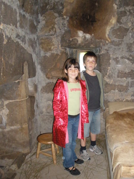 some of the rooms were recreated