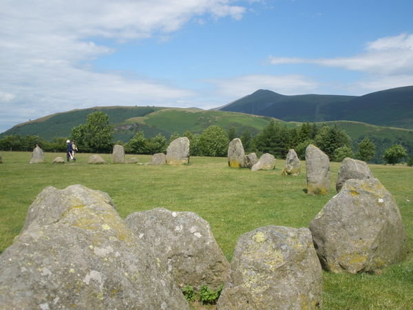 Ancient stone circle near Keswick