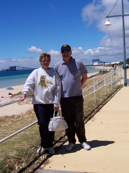 Me and Mum Rockingham Beach