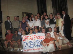 The contestants of the Great Escape