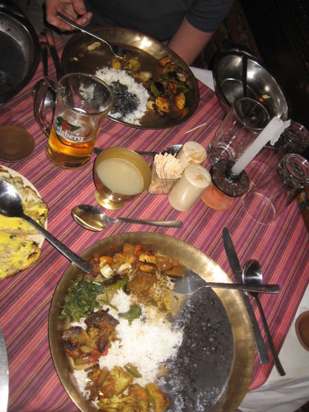 Our Nepalese feast
