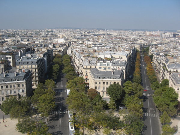 The street of Paris