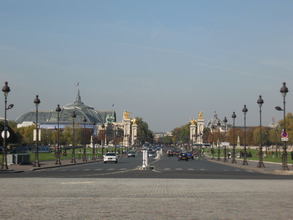 View looking from Les Invalides
